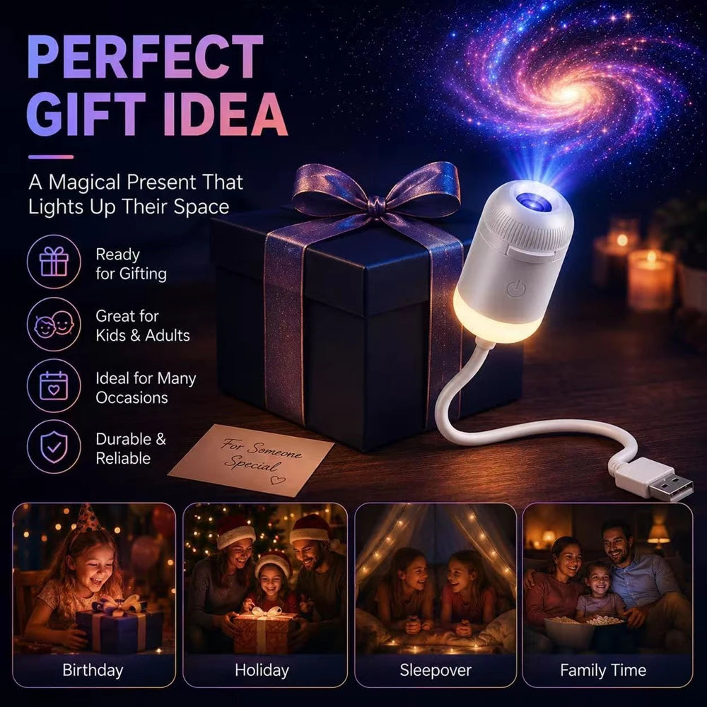Celestial Galaxy Star Night Light