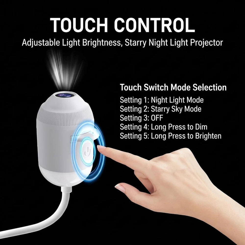 Celestial Galaxy Star Night Light